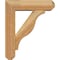 Ekena Millwork Funston Craftsman Rough Sawn Bracket w/ Offset Brace, Western Red Cedar, 6"W x 20"D x 24"H BKT0604X20X24FST04RWR - alternate 2